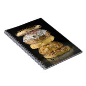 Plätzchen in einem Stapel Notizblock (Rechte Seite)