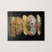 Plätzchen in einem Stapel Puzzle (Horizontal)