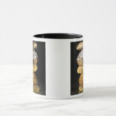 Plätzchen in einem Stapel Tasse (Zentrum)