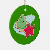 Plätzchen Keramikornament (Rechts)