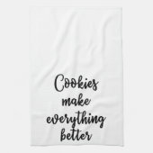 Plätzchen machen alles besseres Tuch (Vertikal)