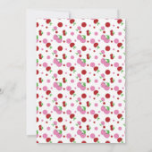 Plätzchen, Milchshake u. Kuchen-Einladung 2 Einladung (Rückseite)