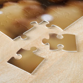 Plätzchen mit essbarer Goldlaubsäge Puzzle (Seite)