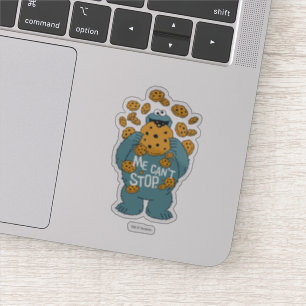 Plätzchen-Monster des Sesame Street-  - ich kann Aufkleber