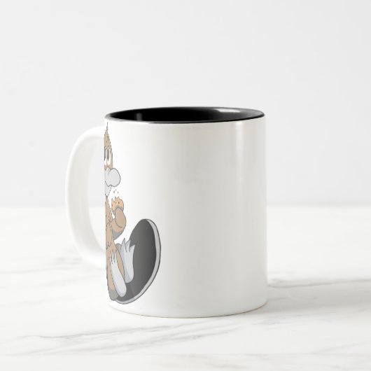 Plätzchen Platypi Tasse (Vorderseite Links)