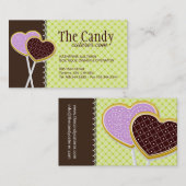 Plätzchen-Pop-Geschäfts-Karten Visitenkarte (Vorne/Hinten)