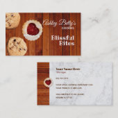 Plätzchen-Slogan-Visitenkarten Visitenkarte (Vorne/Hinten)
