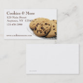 Plätzchen-Visitenkarte Visitenkarte (Vorne/Hinten)