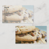 Plätzchen-Visitenkarten 001 Visitenkarte (Vorne/Hinten)