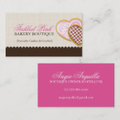 Plätzchen-Visitenkarten Visitenkarte (Vorne/Hinten)