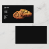 Plätzchen-Visitenkarten Visitenkarte (Vorne/Hinten)