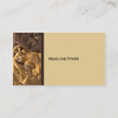 Plätzchen-Zeit Visitenkarte (Rückseite)