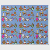 Plätzchenausschnitt Geschenkpapier (Flach)