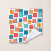 Plätze und Konturen Badhandtuch Set (Waschlappen)