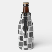 Plätze und Konturen Flaschenkühler (Flasche Rückseite)