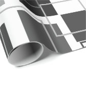 Plätze und Konturen Geschenkpapier (Rolleneckpunkt)