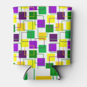 Plätze und Konturen von Mardi Gras Dosenkühler (Vorderseite)