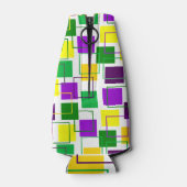 Plätze und Konturen von Mardi Gras Flaschenkühler (Rückseite)