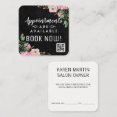 Platzhalterbuchungen | QR-Code Terminkarte (Vorne/Hinten)