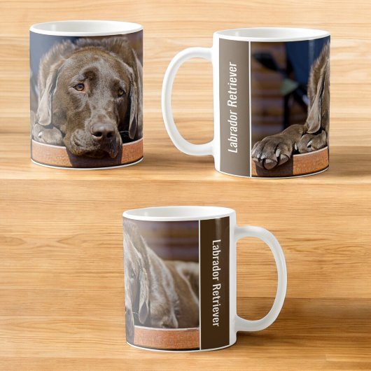 Platzhalterseiten für Labrador-Fotos Kaffeetasse