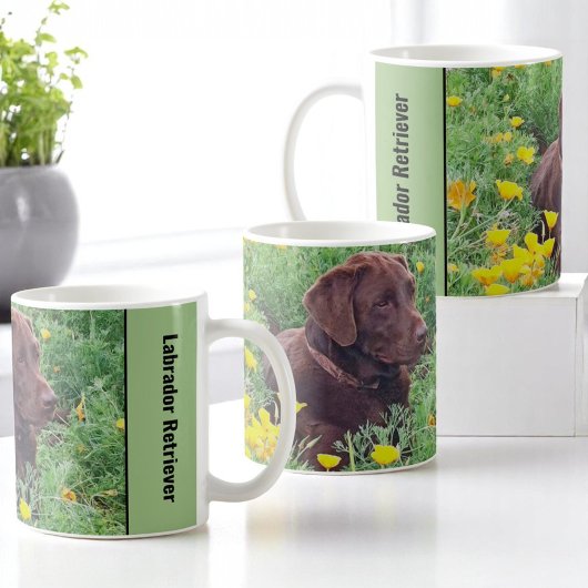 Platzhalterseiten für Labrador-Fotos Kaffeetasse