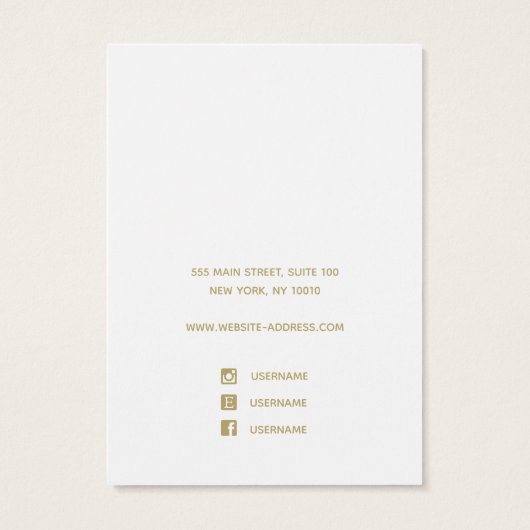 Platzieren Sie das Logo in Pastellfarben, Ohrring (Rückseite)