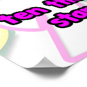 Platzieren Sie einen Wertevortrag = Poster/Ankerdi Poster (Ecke)