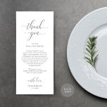Platzierung Danke, elegante dunkelgraue Karte<br><div class="desc">Die perfekte Touch für Ihren Hochzeitsempfang - unsere elegante Hochzeitskarte mit dem Kartentitel "Let's Celebrate"! Diese Karten sind so konzipiert, dass Sie jeden Gast an Ihrem besonderen Tag herzlich willkommen heißen. Sie sind der ideale Weg, um Ihren Tischen eine persönliche Touch hinzuzufügen. Diese Orts-Einstellungskarten sind einfach zu bedienen - einfach...</div>