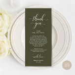 Platzierung Dankeschön, elegante Olive Green Card Programm<br><div class="desc">Die perfekte Touch für Ihren Hochzeitsempfang - unsere elegante Hochzeitskarte mit dem Kartentitel "Let's Celebrate"! Diese Karten sind so konzipiert, dass Sie jeden Gast an Ihrem besonderen Tag herzlich willkommen heißen. Sie sind der ideale Weg, um Ihren Tischen eine persönliche Touch hinzuzufügen. Diese Orts-Einstellungskarten sind einfach zu bedienen - einfach...</div>