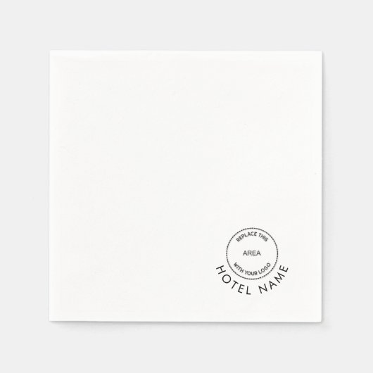 Platzierung einer beliebigen Farbe im Bereich Name Serviette (Vorderseite)