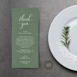 Platzierung Vielen Dank, elegante Sage Green Card Programm<br><div class="desc">Die perfekte Touch für Ihren Hochzeitsempfang - unsere elegante Hochzeitskarte mit dem Kartentitel "Let's Celebrate"! Diese Karten sind so konzipiert, dass Sie jeden Gast an Ihrem besonderen Tag herzlich willkommen heißen. Sie sind der ideale Weg, um Ihren Tischen eine persönliche Touch hinzuzufügen. Diese Orts-Einstellungskarten sind einfach zu bedienen - einfach...</div>