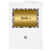 Platzierung von Gold- und Damaskals-Tischen und Me (Hinten)