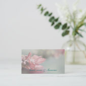 Platzierung von Lavendeltischen Platzkarte (Stehend Vorderseite)