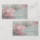 Platzierung von Lavendeltischen Platzkarte (Vorne/Hinten)