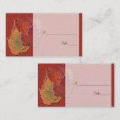 Platzierungen im Herbst Platzkarte (Vorne/Hinten)