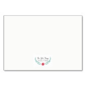 Platzierungskarte für den Erntedank Pumpkin Tischnummer (Rückseite)