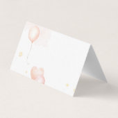 Platzierungskarte für rosa Elefanten (Rückseite)