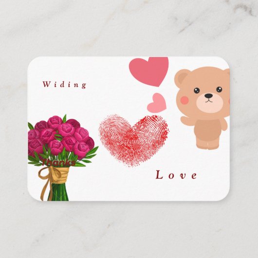 Platzkarte (Rückseite)