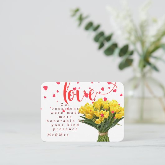 Platzkarte (Stehend Vorderseite)