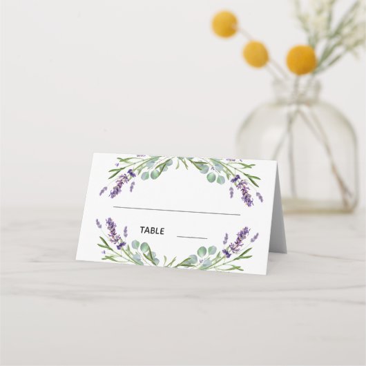 Platzkarte (Vorderseite)