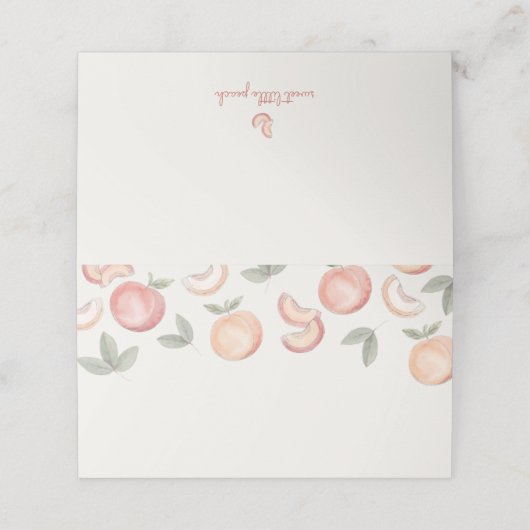 Platzkarte (Außenseite Aufgefaltet)