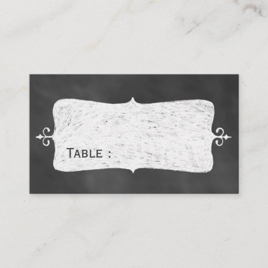 Platzkarte (Vorderseite)