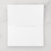 Platzkarte aus Aquarellmor (Innenseite Aufgefaltet)