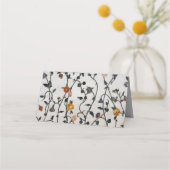 Platzkarte der bestickten Reben (Rückseite)