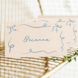 Platzkarte der Rahmen mit Handzeichnung