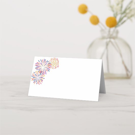 Platzkarte des vierten Party (Vorderseite)