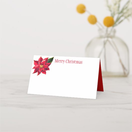 Platzkarte des WeihnachtsParty (Vorderseite)