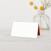 Platzkarte des WeihnachtsParty (Rückseite)