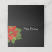 Platzkarte des WeihnachtsParty (Außenseite Aufgefaltet)