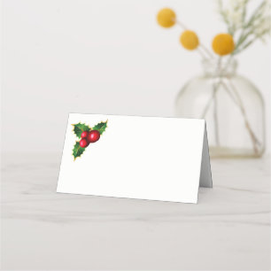 Platzkarte des WeihnachtsParty